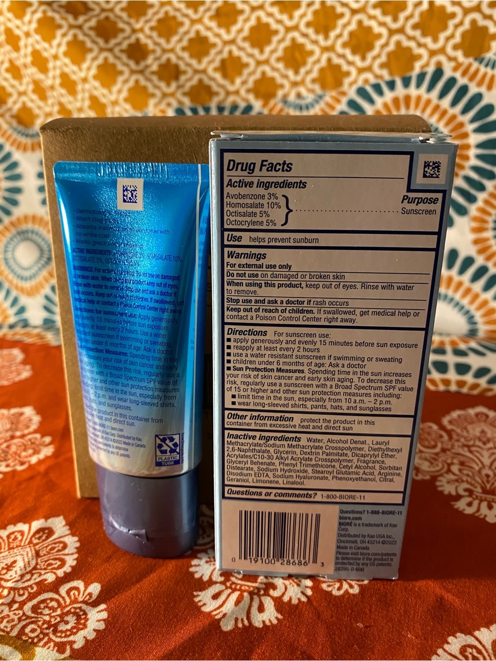 Blue Kids Sunscreen Lotion - 3% Avobenzone Broad Spectrum SPF